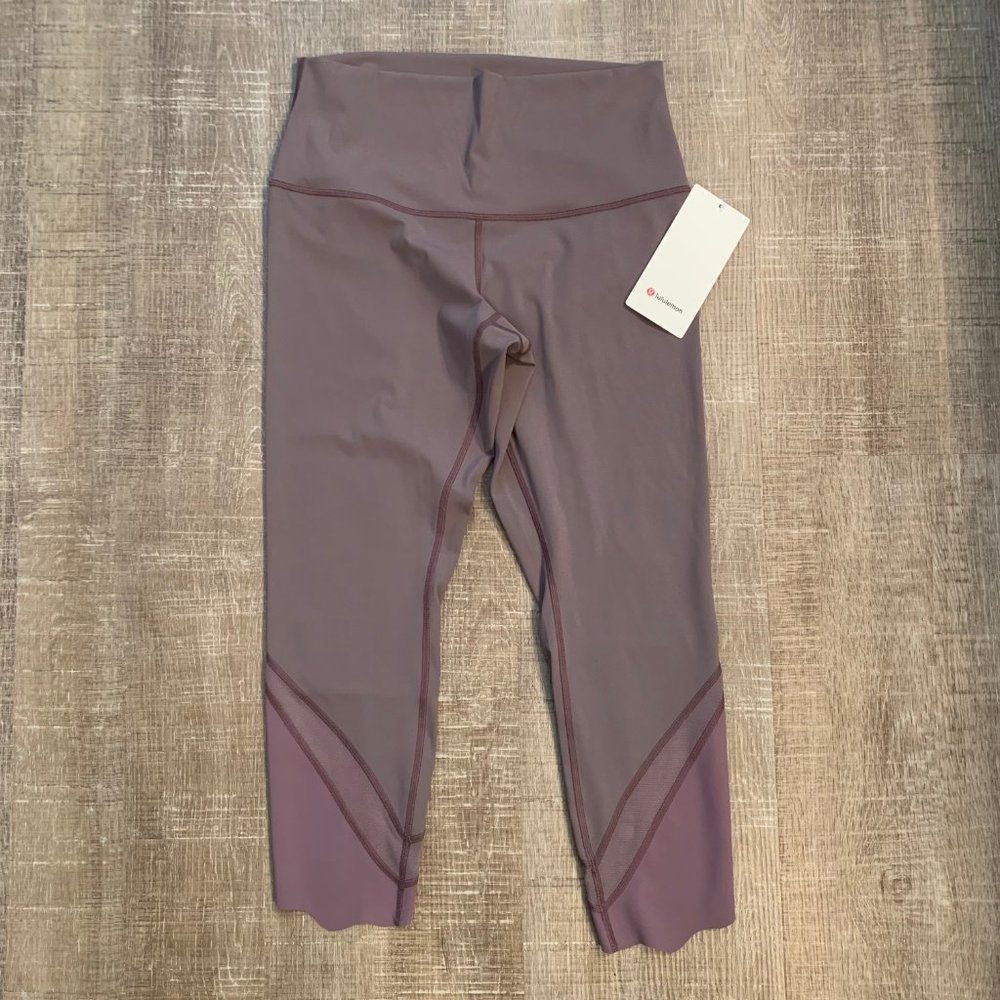 Lululemon Wunder Under HR Crop 23” Scalloped Hem